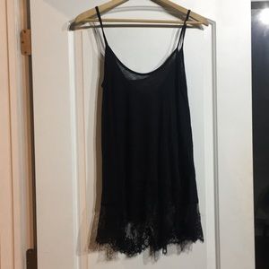 Lacey tank top dress